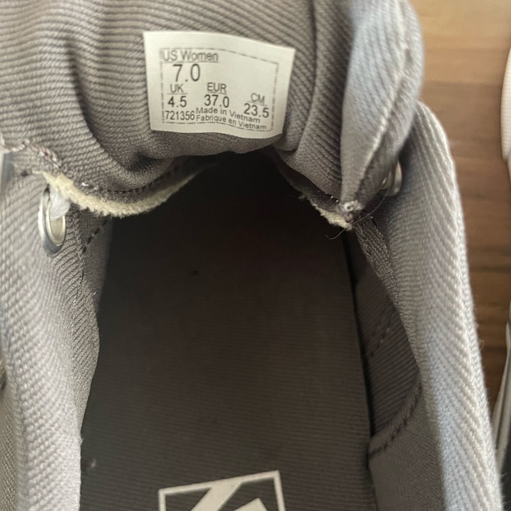 Grey Vans Shoes - Picture 4 of 4